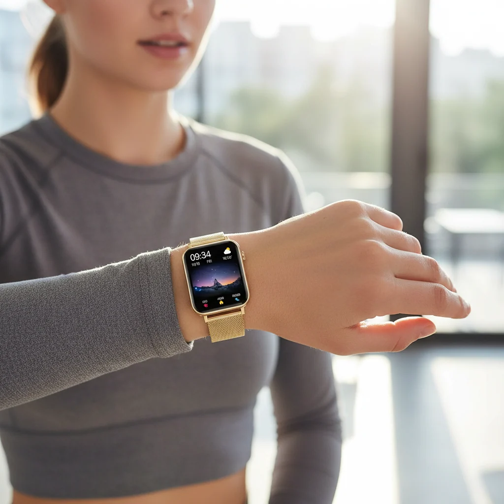 Smartwatch Fitness Tracker Touchscreen Bracelet Android - Image 2